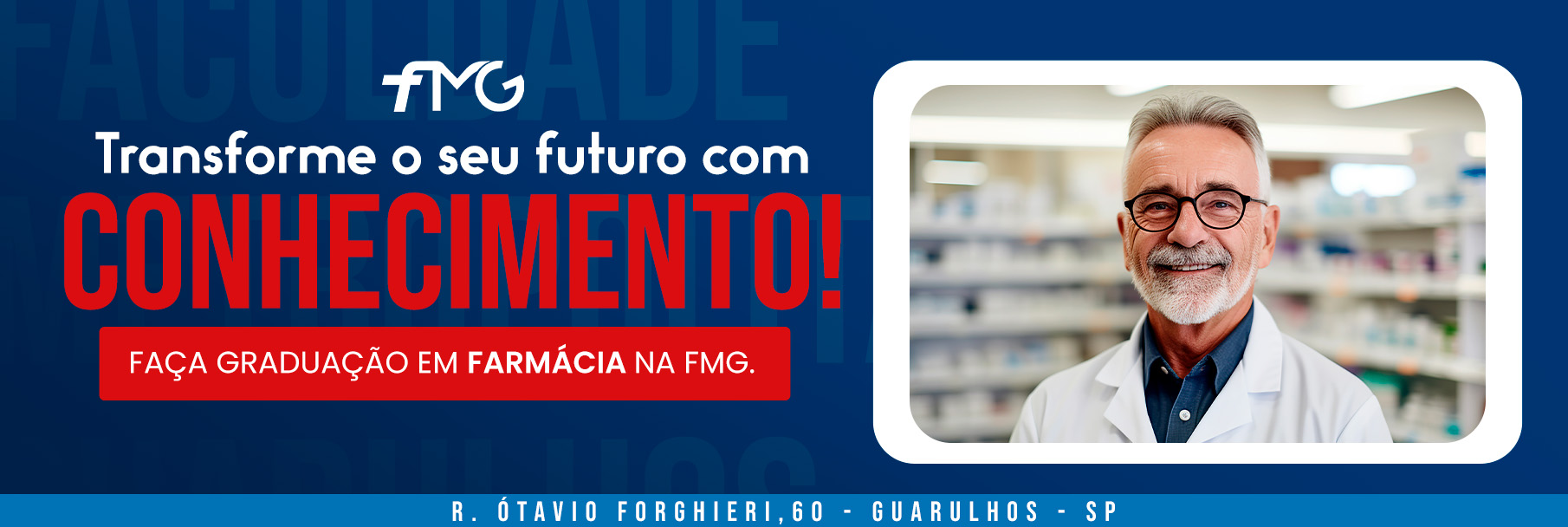 Faça graduação em Farmácia na FMG